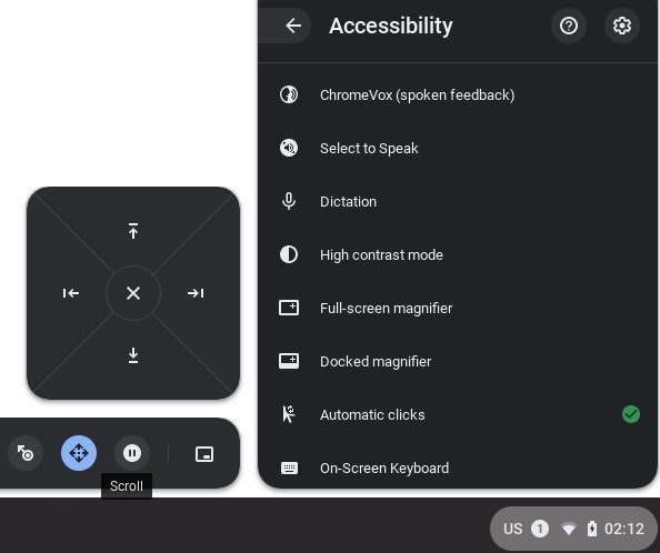 Автоматические клики Fydeos Accessibility и другие функции