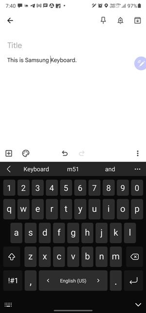 Доступность клавиатуры Gboard, Swiftkey и Samsung