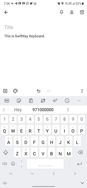 Прогнозы текста на клавиатуре Gboard, Swiftkey и Samsung