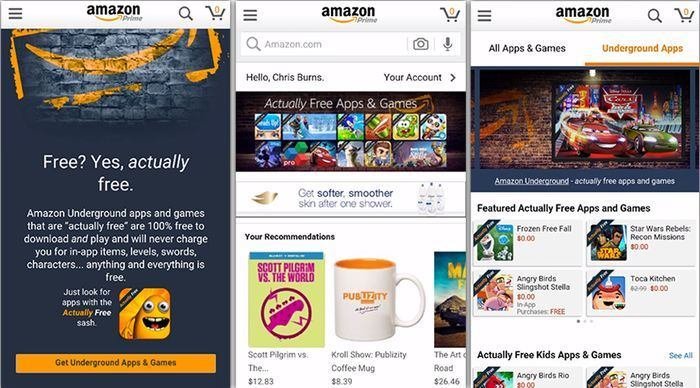 Получите-платные-приложения-Android-бесплатно-Amazon-Underground