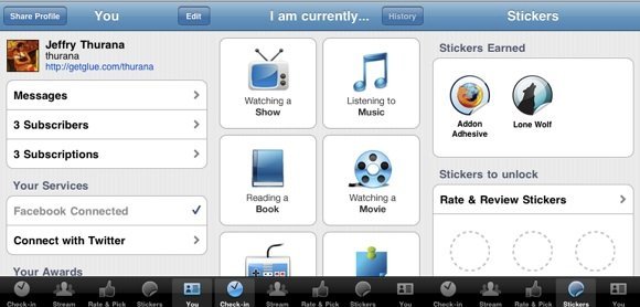 GetGlue iPhone