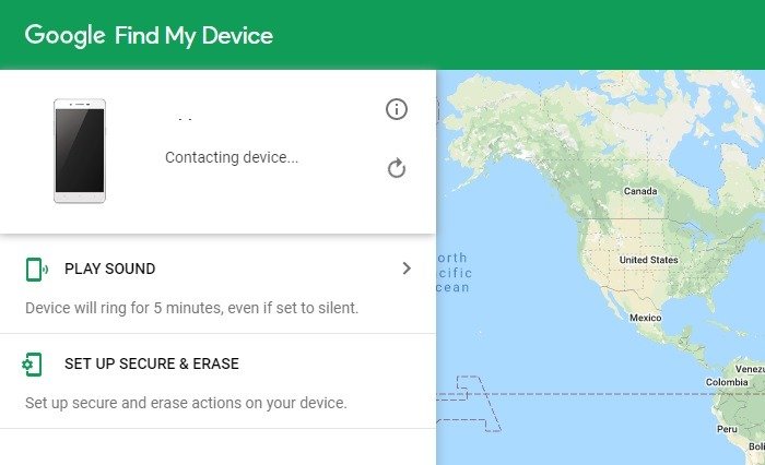 Глоссарий Android «Найти мое устройство»