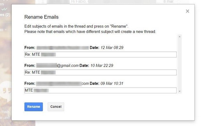 Gmail-пример-тема