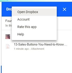 Gmail-Dropbox-открыть в браузере