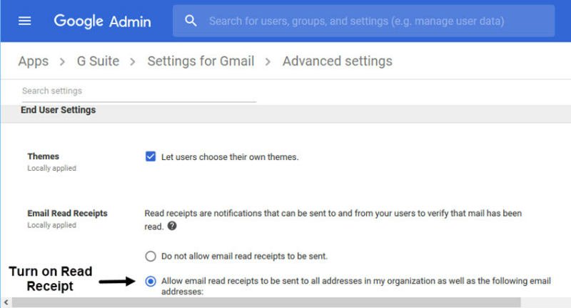 gmail-использует-gsuit-e-mail-квитанция о прочтении