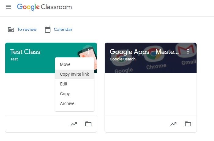 Google Classroom Управление несколькими классами