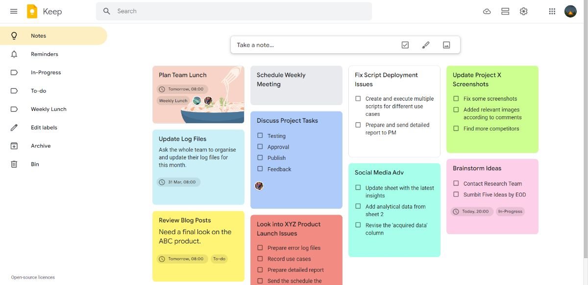 Google Keep