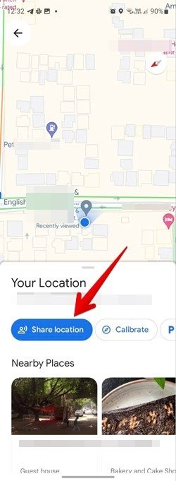 Google Maps WhatsApp Отправить текущее местоположение