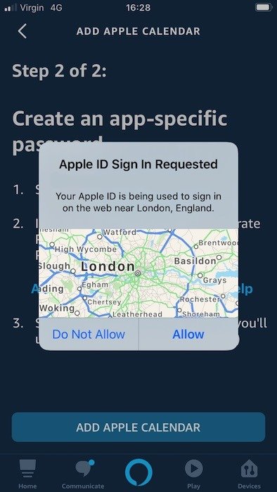 Apple подтвердит вашу личность, отправив уведомление на ваш iPhone или iPad.