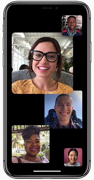 Групповые звонки Facetime Ios