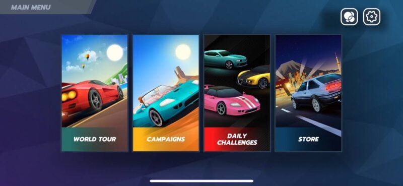 Варианты игры Horizon Chase Racing