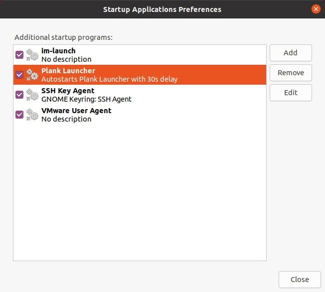 Как оптимально автоматически запускать приложения с задержкой в ​​добавленной записи Ubuntu