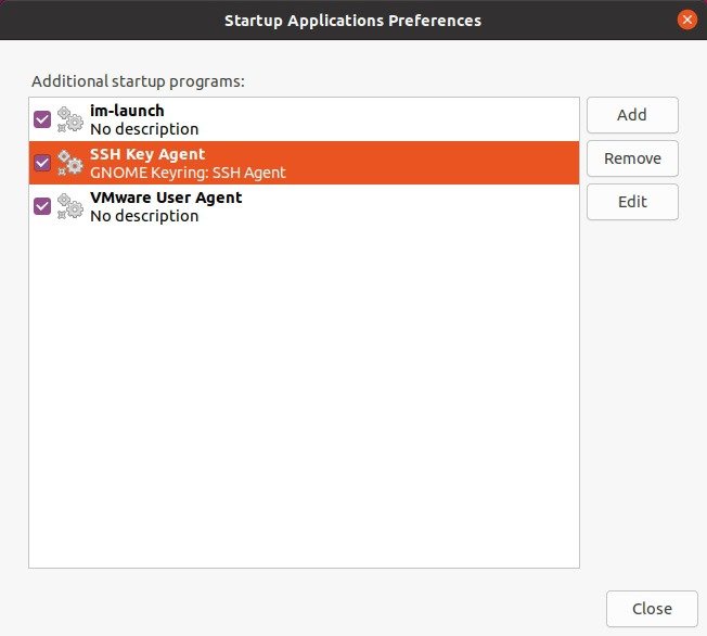 Как оптимально автоматически запускать приложения с задержкой в ​​окне настроек приложений при запуске Ubuntu