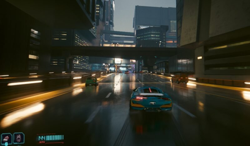 Время загрузки игры Cyberpunk 2077