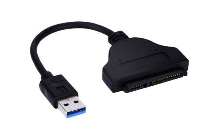 Установить новый SSD SATA USB