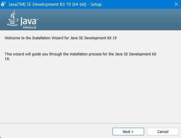 Запуск мастера установки установщика Java Windows Cmd