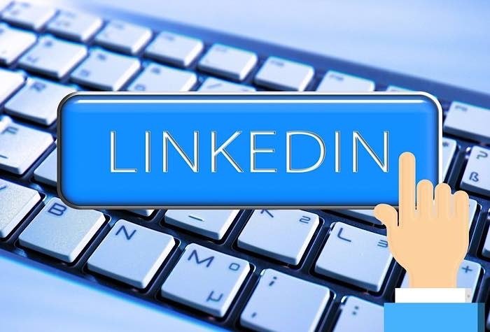 Клавиатура Linkedin для фишинговой кампании