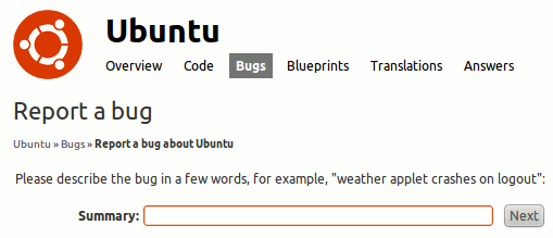 LinuxGreat-BugReport