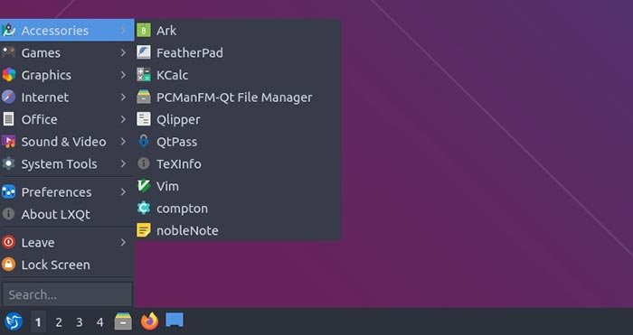 Обзор Lubuntu 20 10 Mte Аксессуары для программного обеспечения