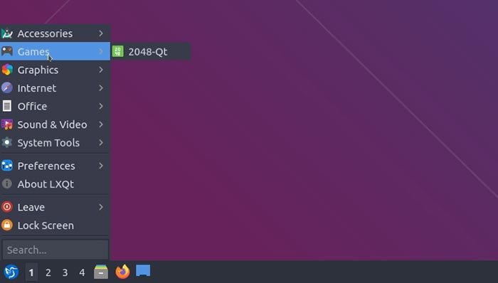 Обзор программного обеспечения Lubuntu 20 10 Mte Игры