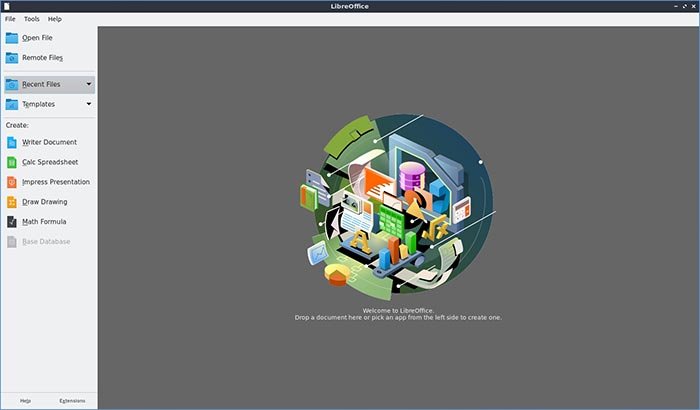 Обзор программного обеспечения Lubuntu 20 10 Mte Libreoffice