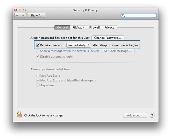 Mac-Sleep-Require-Password