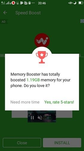 Улучшение памяти Memory Booster