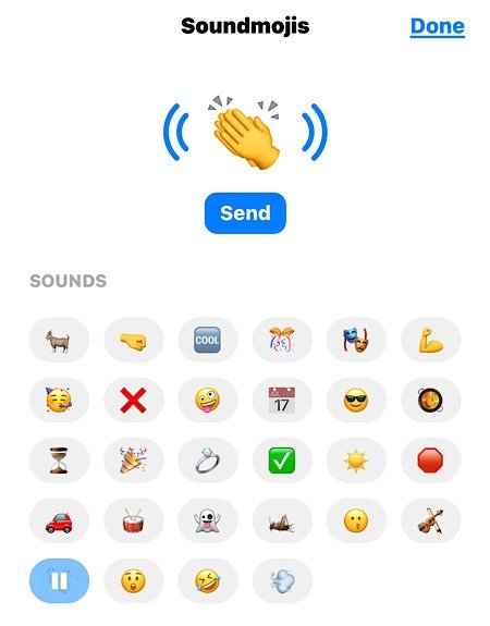 Мессенджер Soundmojis хлопает в ладоши