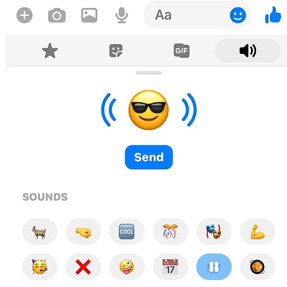 Мессенджер Soundmojis Cool