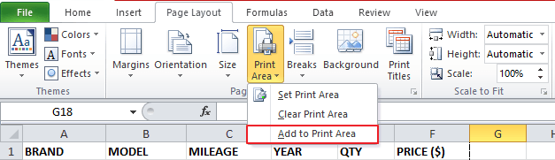 microsoft-excel-добавить-в-область печати