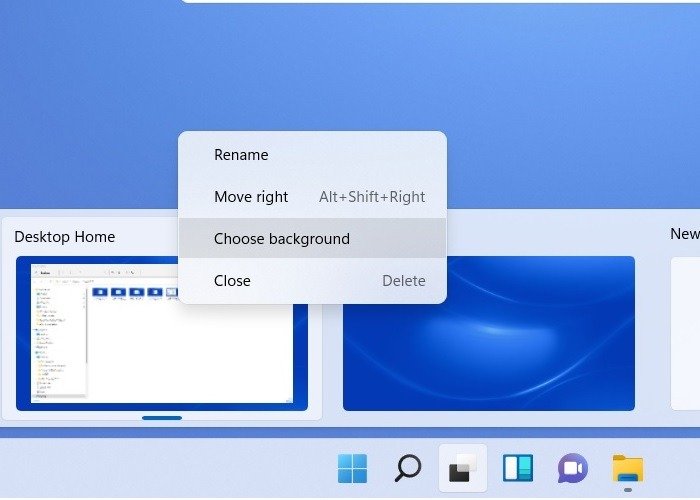 Фон с несколькими рабочими столами Windows 10