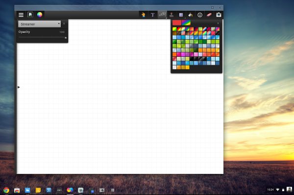 Упакованные приложения Chrome – Sketchpad