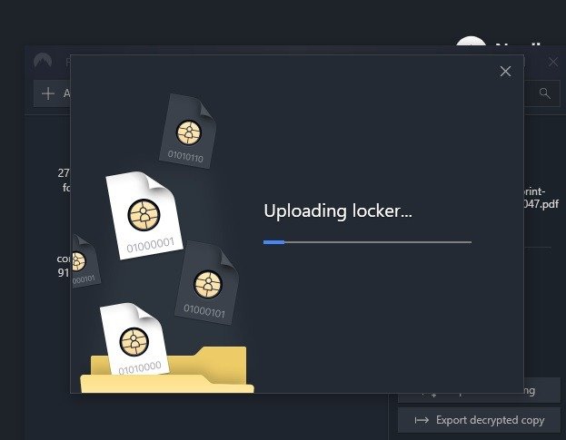 Nordlocker Загрузочный шкафчик Dropbox