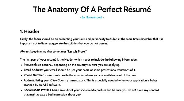 novoresume-анатомия