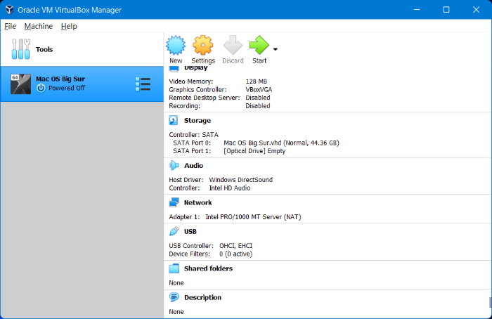 Oracle Vm Virtualbox Ova импортирован (1)