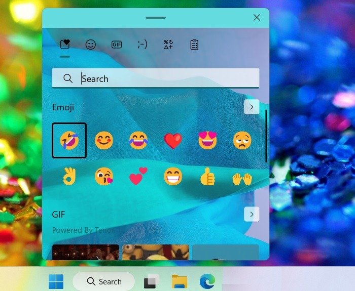 Outlook Добавить сочетание клавиш Emojis Windows 11