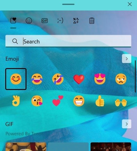 Outlook Добавить Emojis Mail Приложение Windows11 Список Emojis