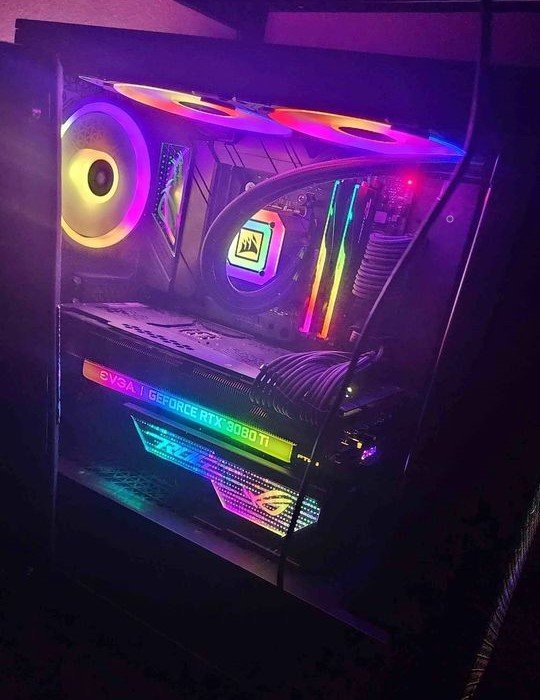 Игровой ПК RGB с жидкостным охлаждением