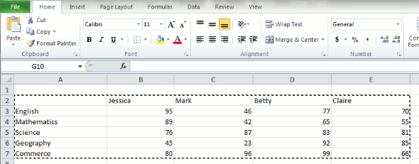 Вставить-специальную-excel-транспонировать-таблицу-выделенную