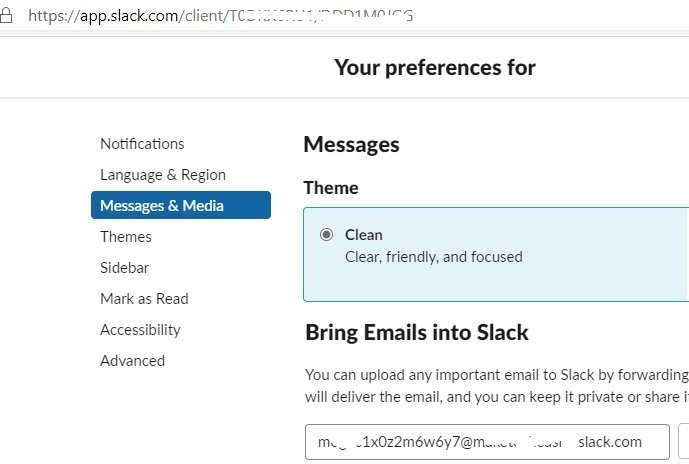 Почтовый ящик Почтовый клиент Gmail Slack переадресация электронной почты