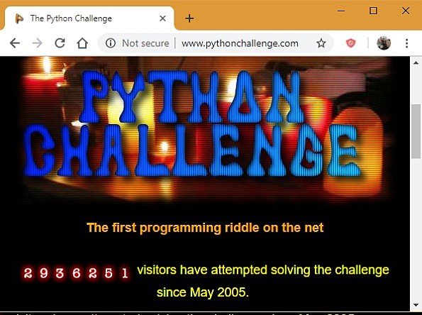 Pythonchallenge.com Загадки о Python