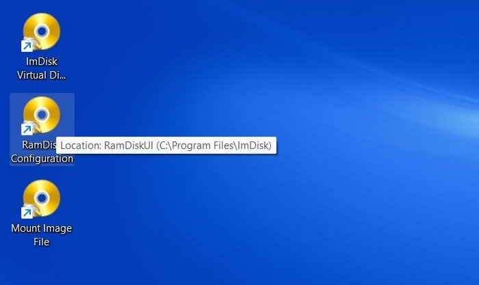 Ram Drive Windows Imdisk Конфигурация Ramdisk Двойной щелчок