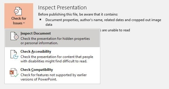 Уменьшить размер Редактирование изображений Powerpoint Проверка документа