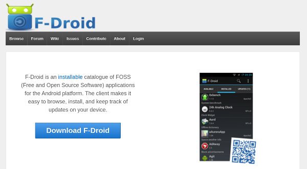 Удалить Google Android-F Droid