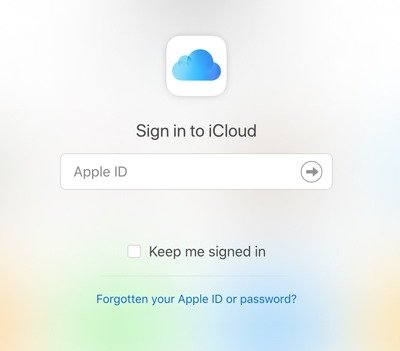 Восстановить контакты Вход в Icloud