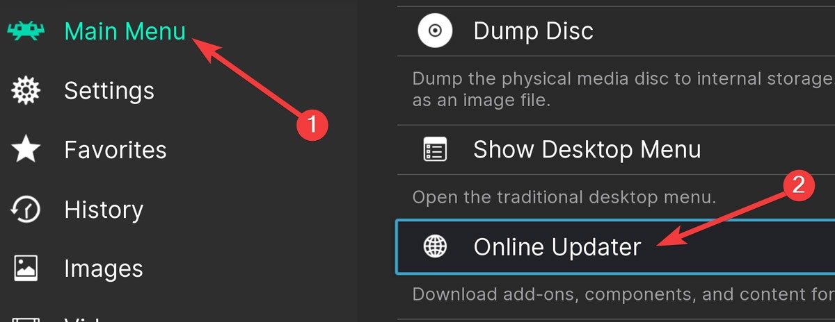 Проблема с Retroarch, открывающая онлайн-средство обновлений Retroarch