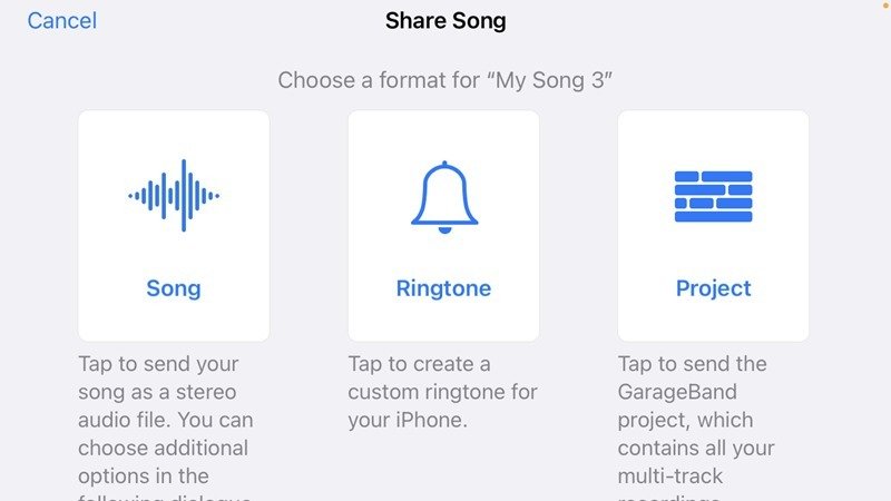 Рингтон Android Iphone Поделиться как Garageband