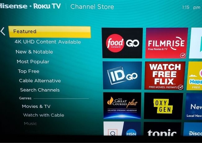 Roku Google Play Фильмы Музыка Фотографии Открытый магазин