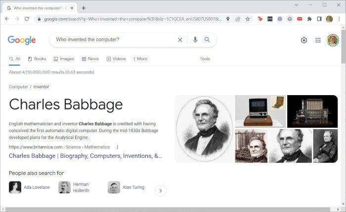 Поисковые системы Google Вопрос