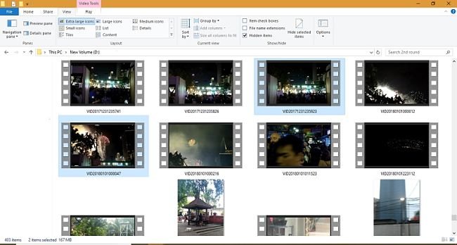 Выберите лучший видеоматериал в Windows Movie Maker